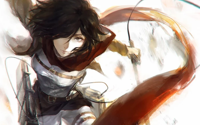 Mikasa from Attack on Titan Shingeki no Kyojin Ackerman