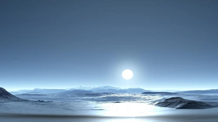 nature sky landscape sea clouds water horizon beach 2k