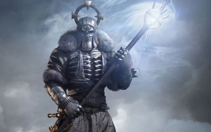 person in armor holding scepter wallpaper the witcher 3 wild hunt 2k