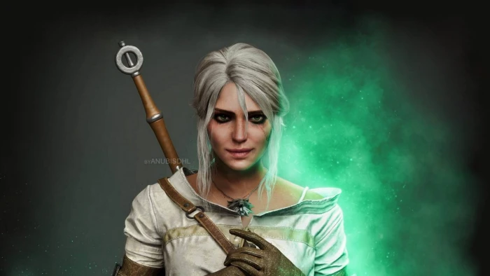 Sword The Witcher 3 Wild Hunt Swallow CRIS Zirael Cirilla Fiona Elen Riannon 2k
