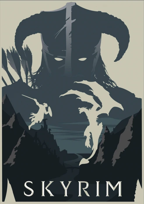 The Elder Scrolls V Skyrim poster