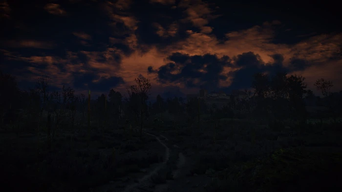 The Witcher 3 Wild Hunt video games sky cloud tranquility 2k
