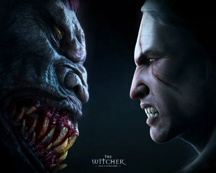 The Witcher wallpaper striga face to human Face people