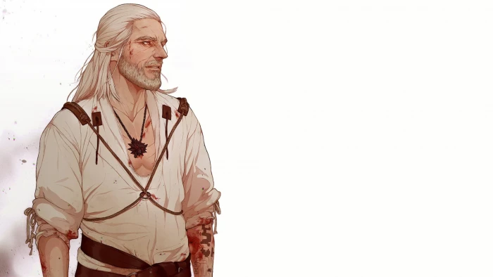The Witcher 3 Wild Hunt Geralt of Rivia one person 2k