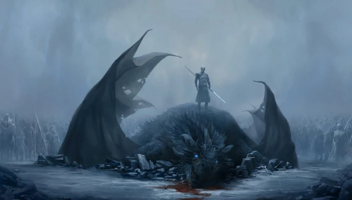 TV Show Game Of Thrones Night King of Viserion 2k