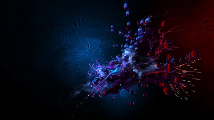 abstract painting digital art motion studio shot black background 2k