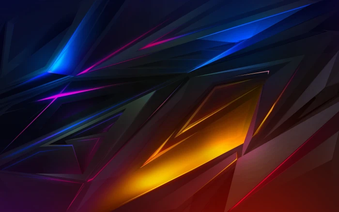 abstract dark digital art pattern backgrounds illuminated 2k