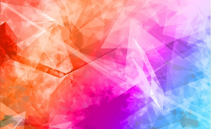 Abstract Polygonal Colorful Background HD Wallpaper multicolored graphic wallpaper 2k