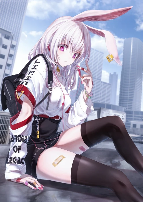 anime girls digital art artwork portrait display