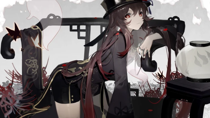 anime girls Genshin Impact Hu Tao 2k