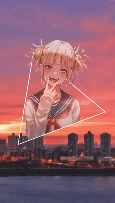 anime picture in girls Himiko Toga