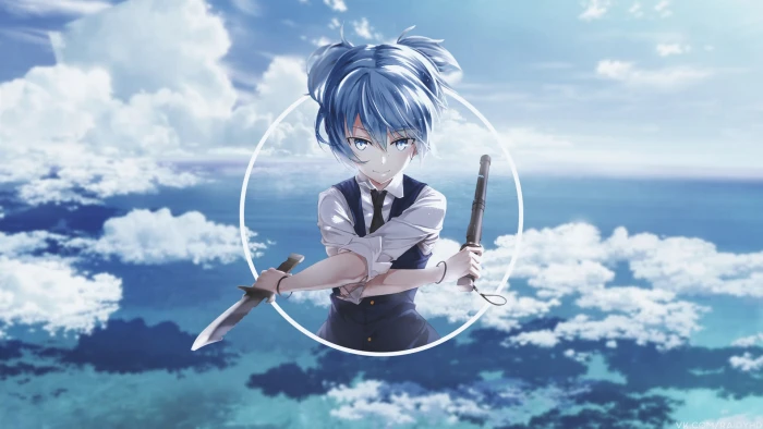 anime picture in Assassination Classroom Shiota Nagisa 2k