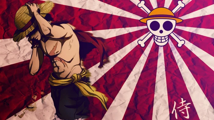 Anime One Piece Monkey D Luffy 2k