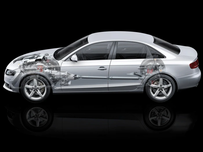 audi cutaway quattro sedan 2k