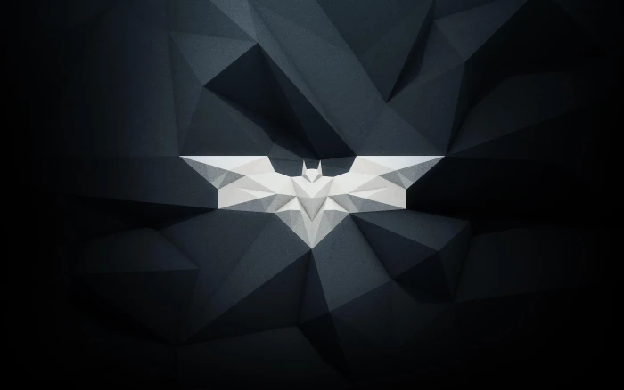 Batman logo illustration The Dark Knight Rises 2k