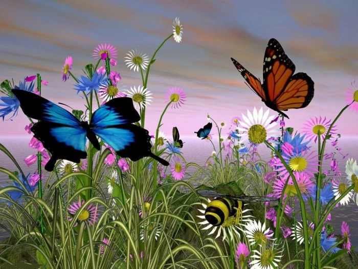 beautiful butterflies Animals butterfly color nature spring HD