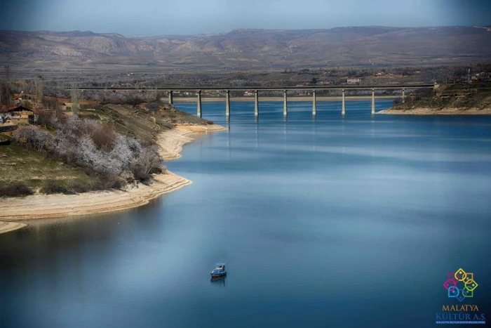beauty city dam lake landscape malatya natural scenery