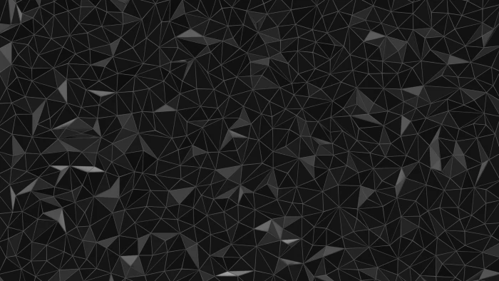 black and gray abstract digital wallpaper art low poly 2k