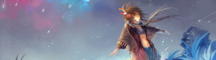 blonde haired girl anime character wallpaper digital art girls 2k 4k