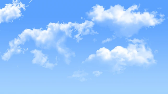 blue sky with clouds background nature climate clear photo 2k