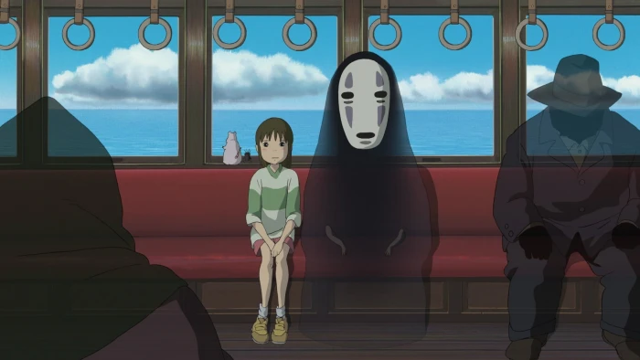 brown haired female anime character illustration Studio Ghibli 2k