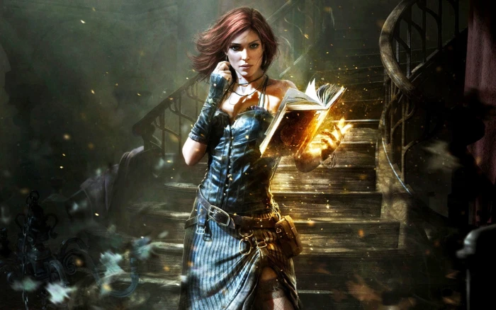books Magic The Witcher Triss Merigold women