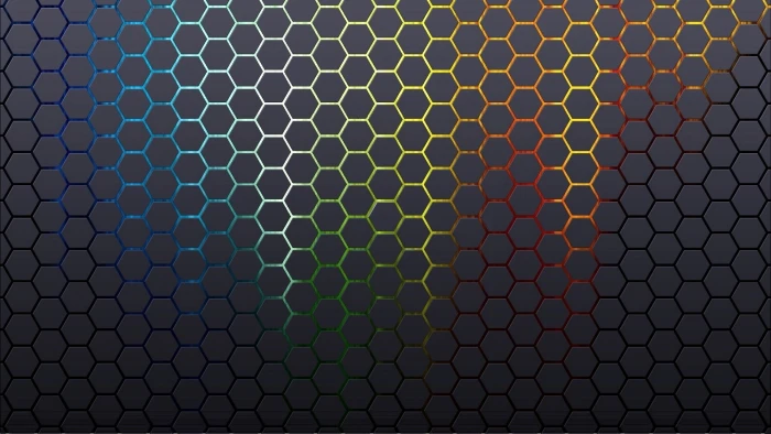abstract hexagon 2k