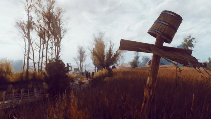 animated farm digital wallpaper The Witcher 3 Wild Hunt video games 2k