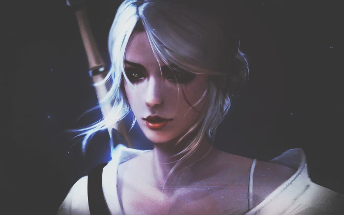DeviantArt The Witcher fan art Ciri artwork 3 Wild Hunt 2k