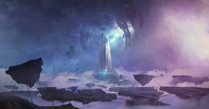 Destiny video game 2 sky night nature 2k