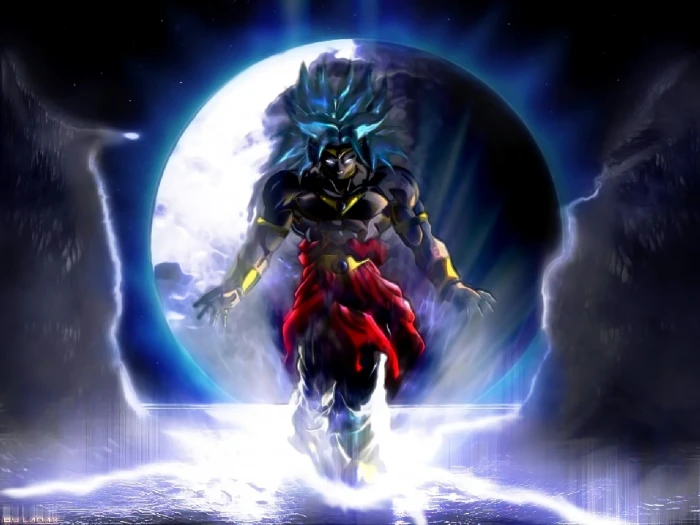 Dragon Ball character digital wallpaper Z Broly 2k