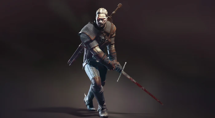 Geralt of Rivia The Witcher 3 Wild Hunt Warrior wallpaper 2k