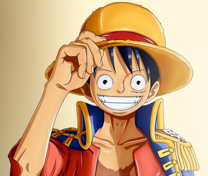 Anime One Piece Monkey D Luffy 2k