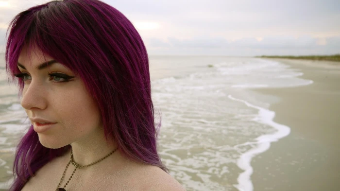 purple beach women Veela 2k