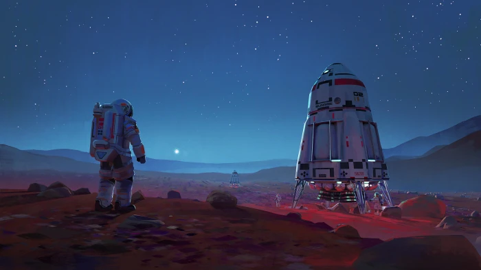 astronaut wallpaper artwork digital art science fiction space 2k