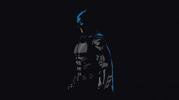 Batman Minimal Artwork 2k 4k 5k 8k