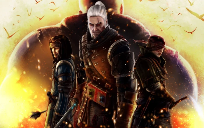 The Witcher illustration the witcher 2 assassins of kings characters 2k