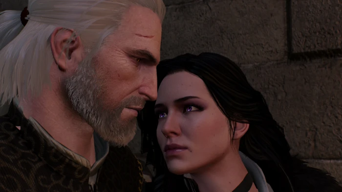 The Witcher 3 Wild Hunt screen shot Yennefer Geralt of Rivia 2k