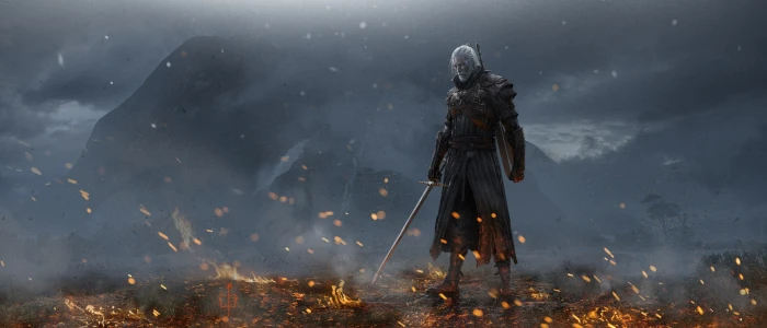 The Witcher 3 Wild Hunt Geralt of Rivia Sword 2k