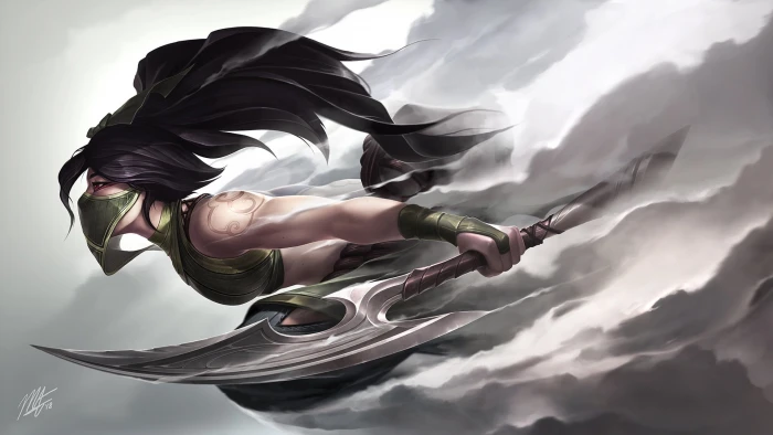 Video Game League Of Legends Akali 2k