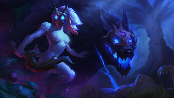 Video Game League Of Legends Kindred of 2k