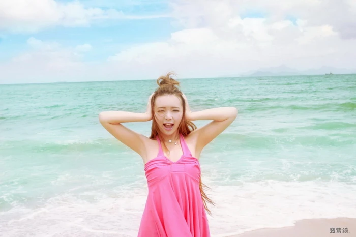 women Asian beach sea one person water land beauty in nature 2k