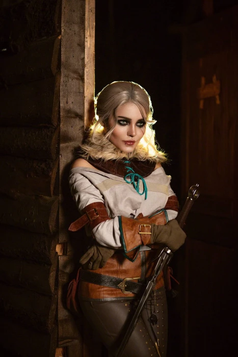 cosplay Kalinka Fox model Cirilla Fiona Elen Riannon The Witcher