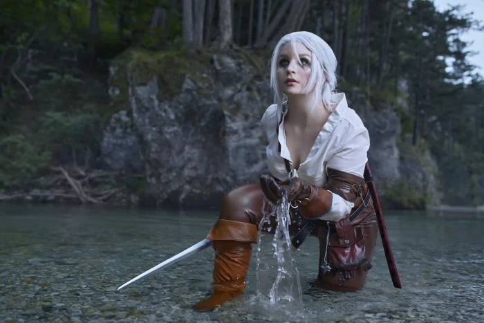 cosplay The Witcher 3 Wild Hunt women Cirilla Fiona Elen Riannon 2k