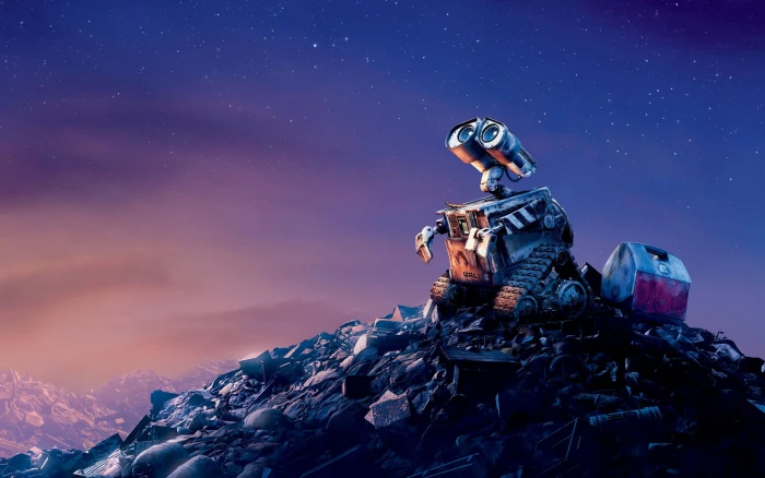 Disney Wall E digital wallpaper Pixar Animation Studios 2k
