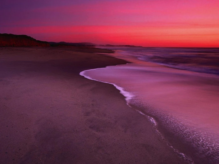 Dunes Beach Half Moon Bay California beaches sunsets nature and landscapes 2k
