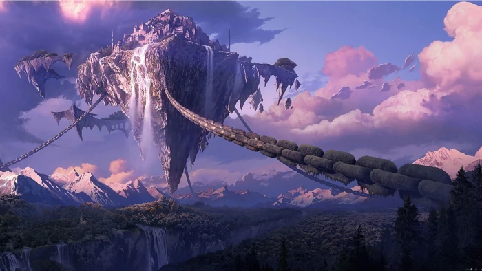 landscape photography digital wallpaper Tera video games Chrono Trigger 2k