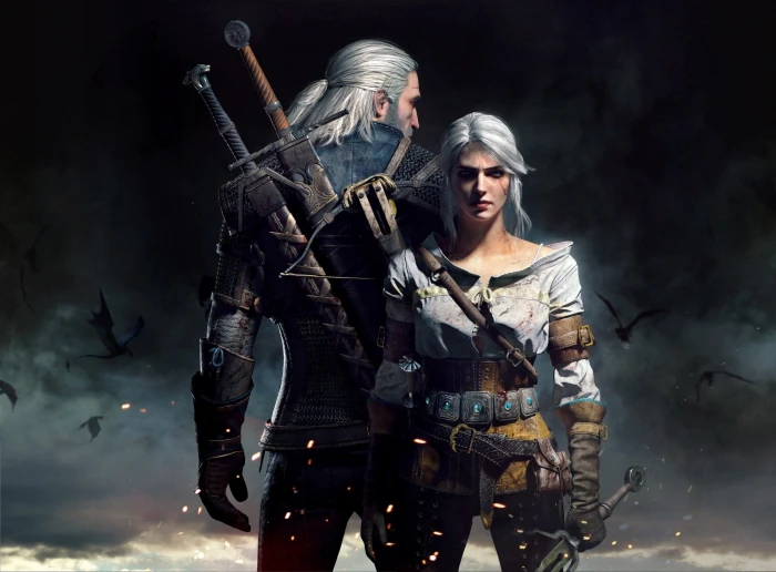 men and women game character wallpaper The Witcher 3 Wild Hunt 2k