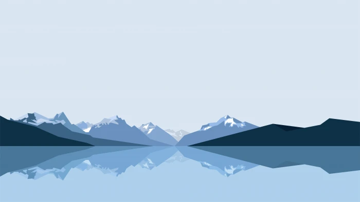 minimalism mountains artist artwork digital art 2k 4k 5k 8k