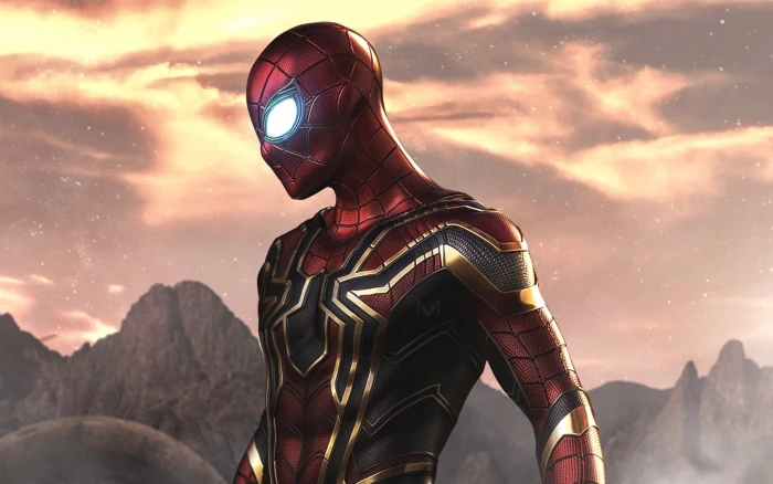 Movie Avengers Infinity War Iron Spider Marvel Comics Man 2k
